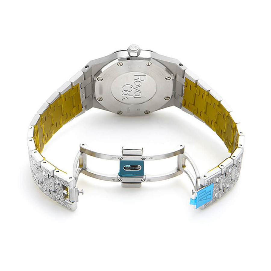 Trendsetting Audemars Piguet Royal Oak 67653BC.GG.1263BC.02 “Frosted” Blue Dial Collector’s Clone 1: 53