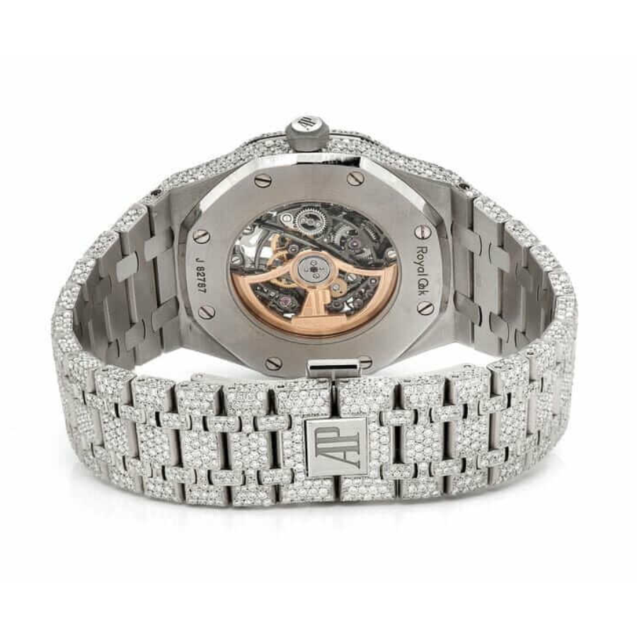 Audemars Piguet Royal Oak “Iced Out” A110BL72 Ultimate Clone Quality Refined 999