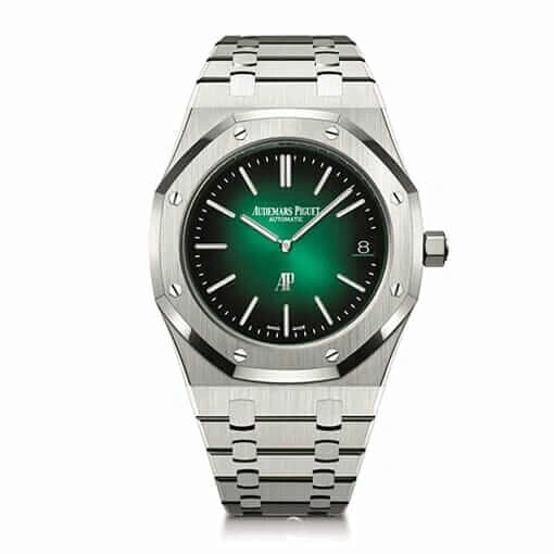 Audemars Piguet Royal Oak “Jumbo” Extra-Thin 16202ST “Green Dial” First-Class Clone OdorResistant 22