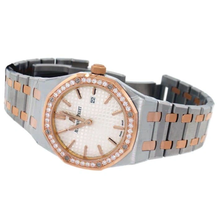 ModernLook Audemars Piguet Royal Oak Ladies 67651SR.ZZ.1261SR.01 “Diamond Bezel” Super Clone Edition 1012