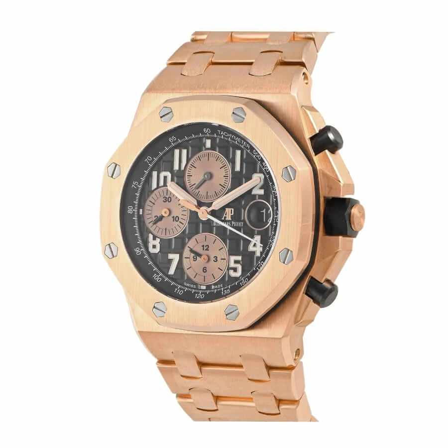 TopPick Audemars Piguet Royal Oak Offshore 26401RO “Rose Gold Chronograph” Deluxe Copy Quality 105