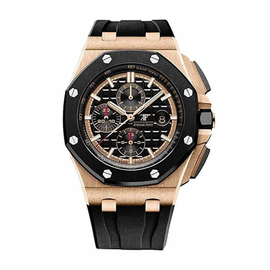 Sleek Audemars Piguet Royal Oak Offshore 26470OR.OO.1000OR.01 “Brown Crocodile”  Super Clone 116