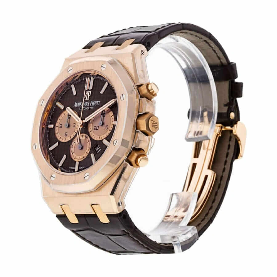 Sleek Audemars Piguet Royal Oak Offshore 26470OR.OO.1000OR.01 “Brown Crocodile”  Super Clone 116