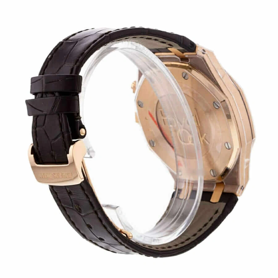Sleek Audemars Piguet Royal Oak Offshore 26470OR.OO.1000OR.01 “Brown Crocodile”  Super Clone 116