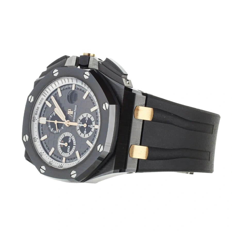 Fashionable Audemars Piguet Royal Oak Offshore Chronograph 26415CE.OO.A002CA.01 “Black Ceramic” Mirror Replica 1: 136
