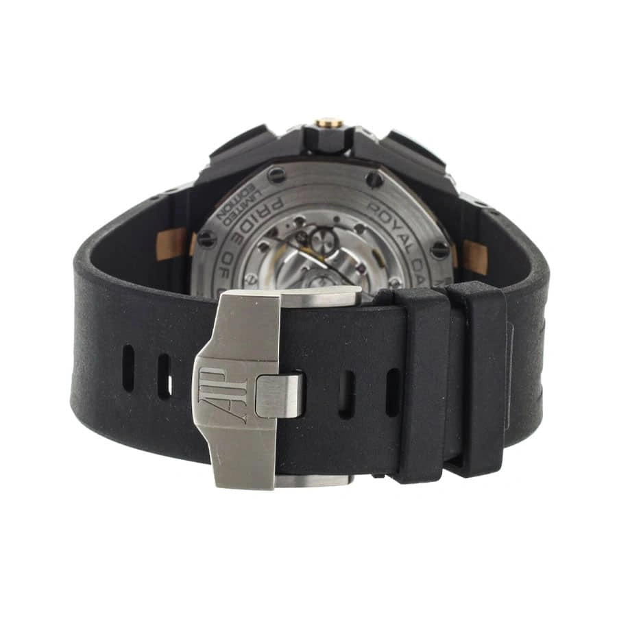 Fashionable Audemars Piguet Royal Oak Offshore Chronograph 26415CE.OO.A002CA.01 “Black Ceramic” Mirror Replica 1: 136