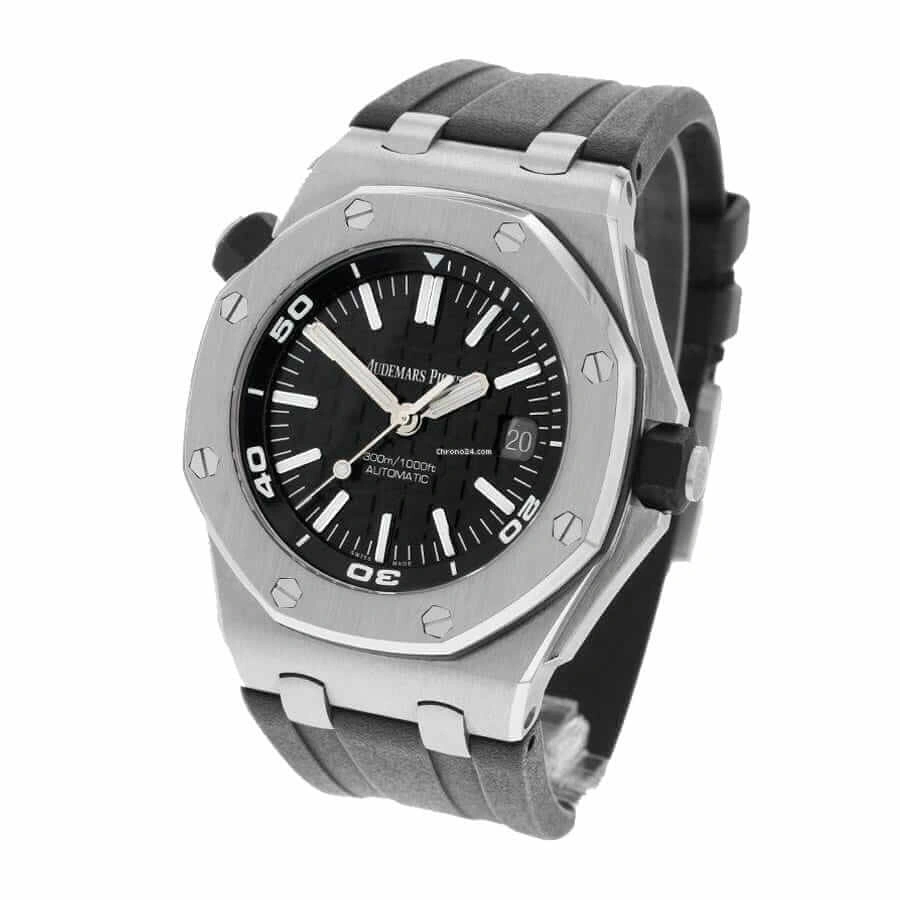Audemars Piguet Royal Oak Offshore Diver 15710ST “Black Dial” Authentic Super Replica MultiPurpose 140