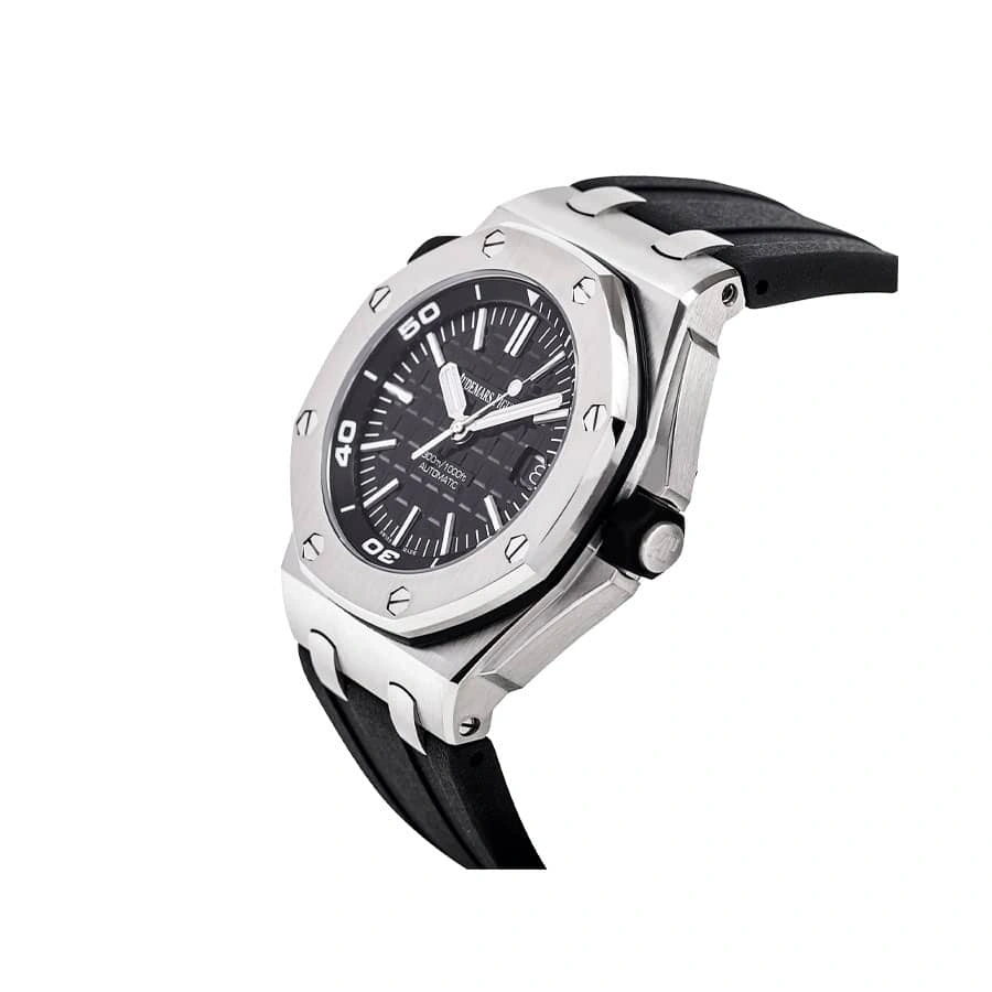 Audemars Piguet Royal Oak Offshore Diver 15710ST “Black Dial” Authentic Super Replica MultiPurpose 140