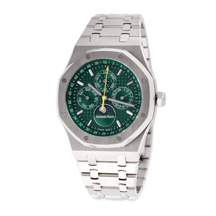 Elegant Audemars Piguet Royal Oak Perpetual Calendar 26574ST “Blue Dial” Top Grade Replica 139