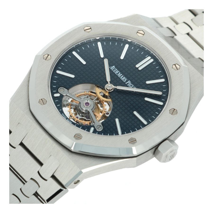Affordable Audemars Piguet Royal Oak Tourbillon 26512ST “Black Dial” High Fidelity Replica 148