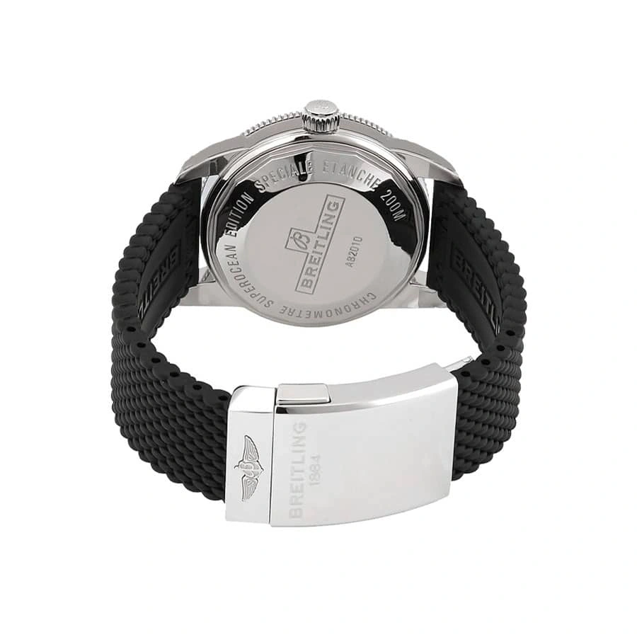 Breitling 128348RBR-0030 “Black Dial”  Clone Replica NewStyle 161