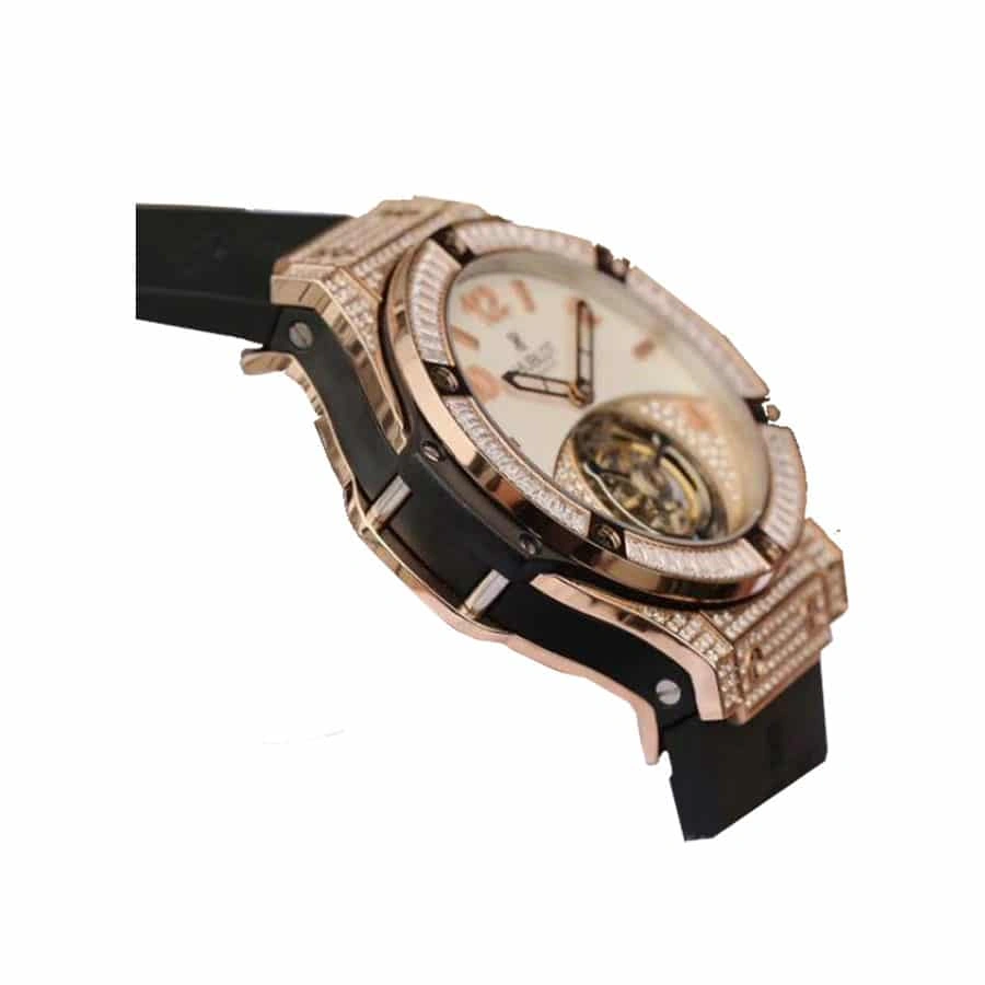 Hublot Big Bang Unico 345.SE.2010.LR.1704 “Gold & Diamond” Super Clone Detailed Replica Breathable 1021