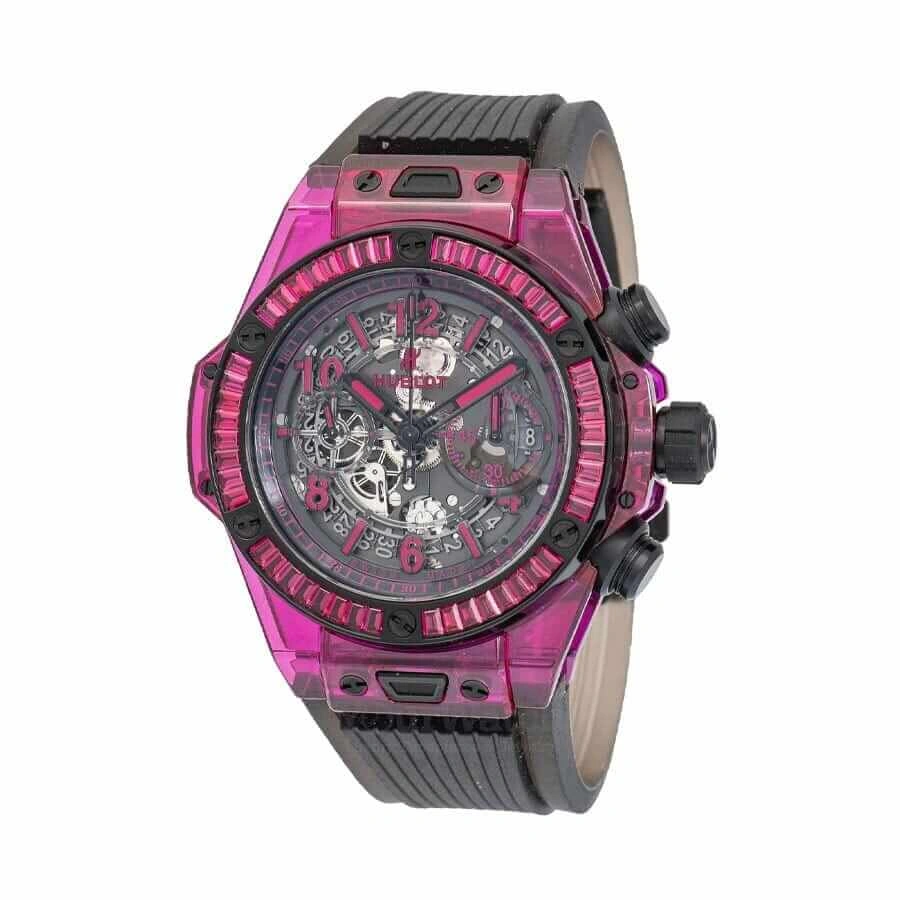 Functional Hublot Big Bang Unico 411.JR.4901.RT “Red Sapphire” Signature Replica 1: 1025