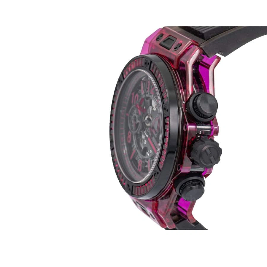 Functional Hublot Big Bang Unico 411.JR.4901.RT “Red Sapphire” Signature Replica 1: 1025