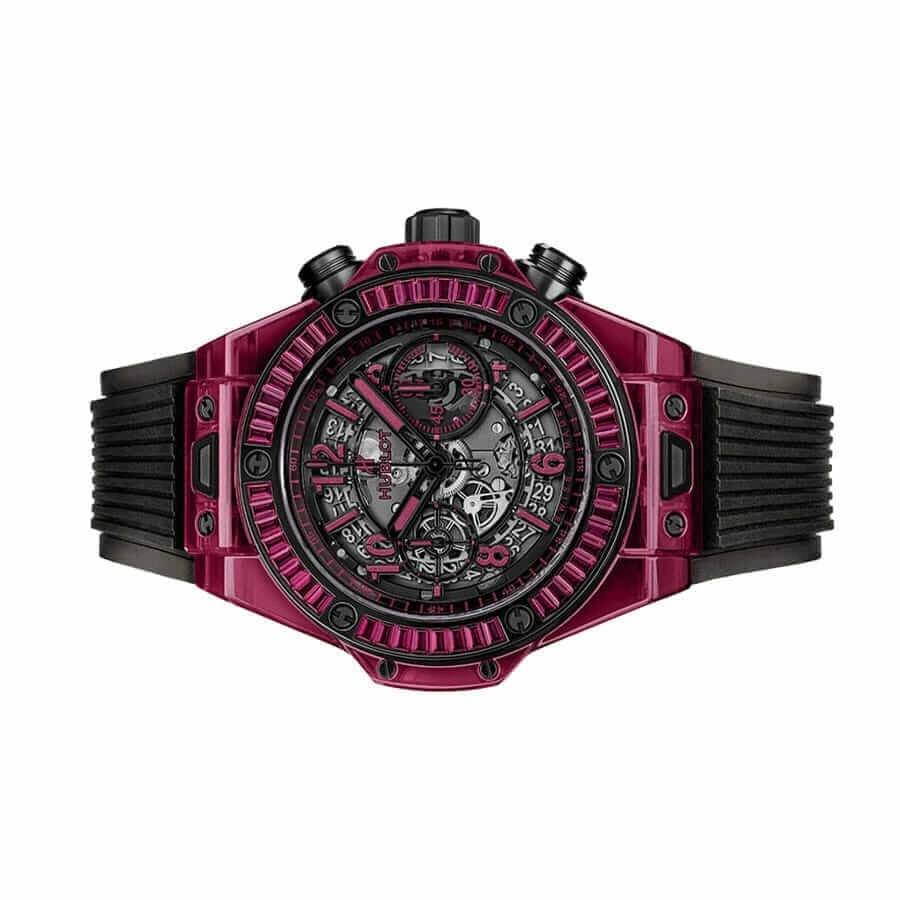 Functional Hublot Big Bang Unico 411.JR.4901.RT “Red Sapphire” Signature Replica 1: 1025