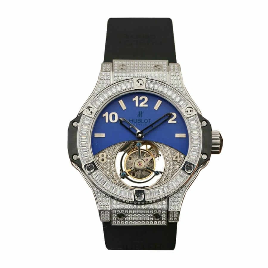 SoftTouch Hublot  Fusion 411.JX.1170.RX “Blue Diamond” Authentic Clone 1: 1027