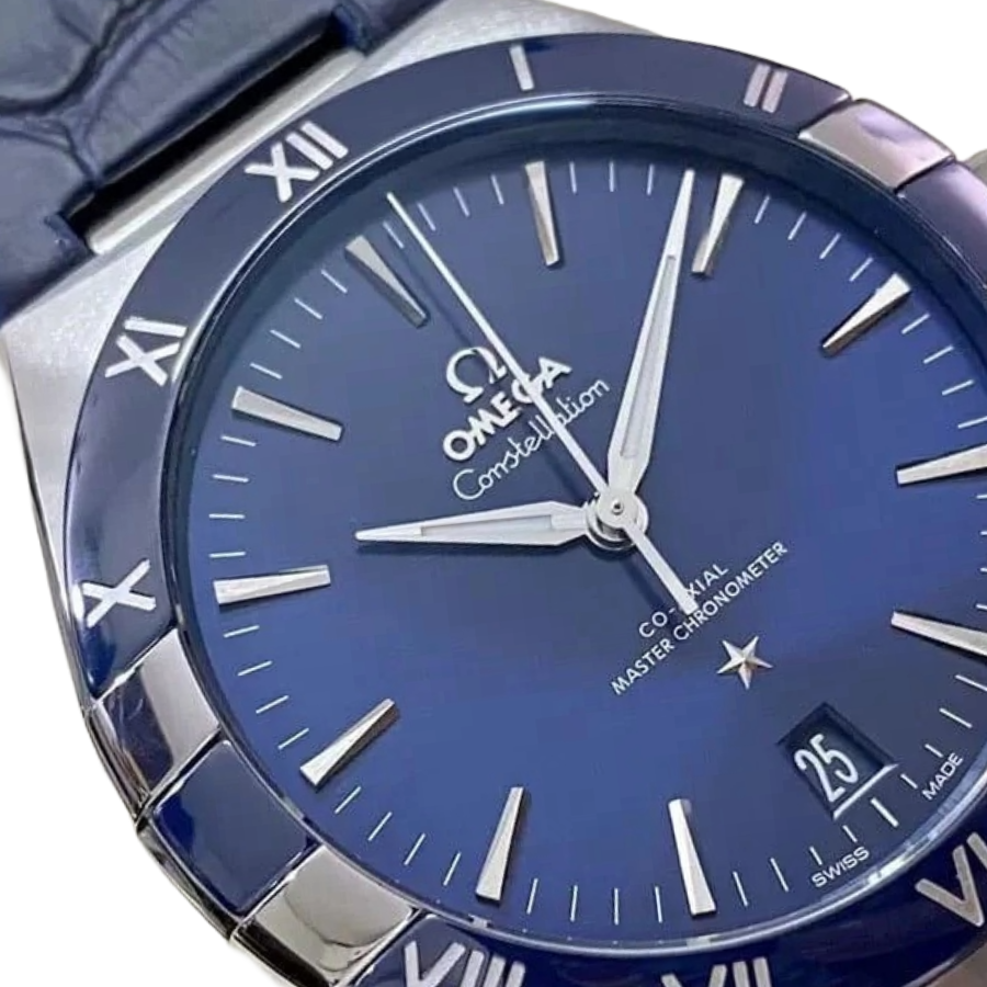 Supportive Omega Constellation Blue Dial 131.33.41.21.03.001  Replica 1: 247
