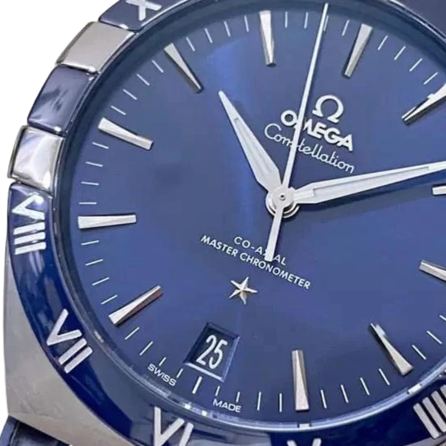 Supportive Omega Constellation Blue Dial 131.33.41.21.03.001  Replica 1: 247