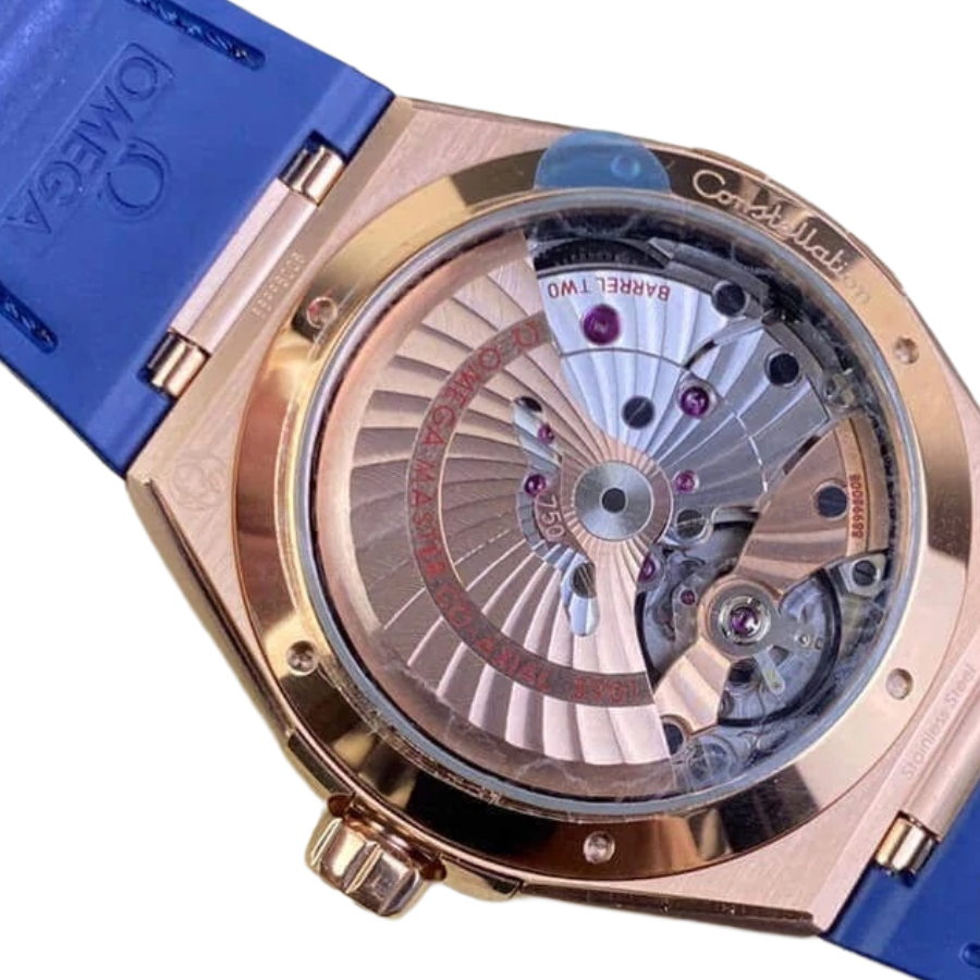 Omega Constellation Blue Strap 131.53.39.20.08.001 Near  Replica ComfortFit 251