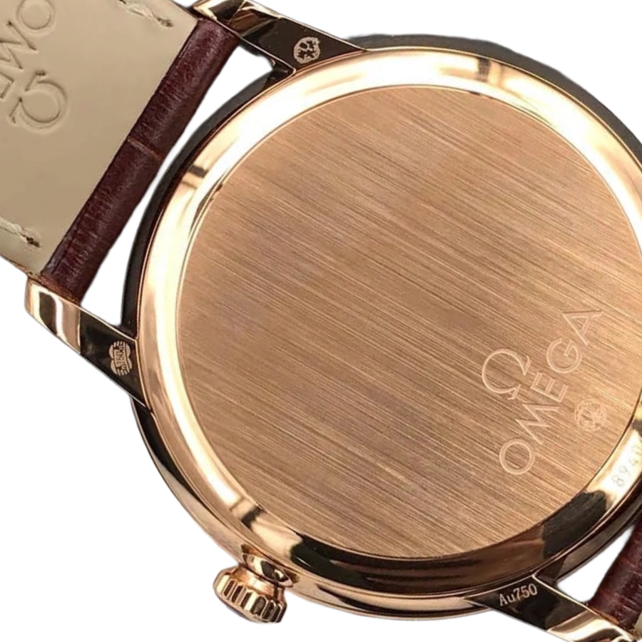 Omega De Ville Brown Leather Strap 424.53.40.21.02.001 Top Replica 1: Neat 264