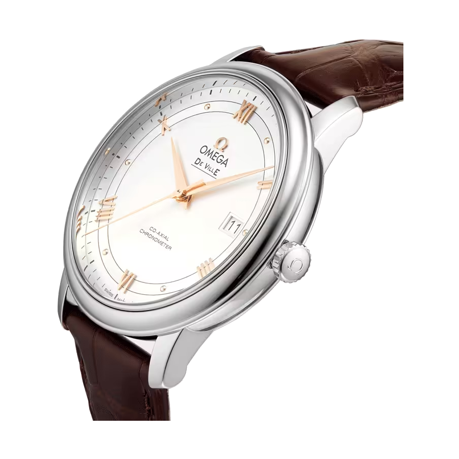 Stylish Omega De Ville Prestige 434.13.41.21.03.001 “Blue Dial” Supreme Copy 1: 262