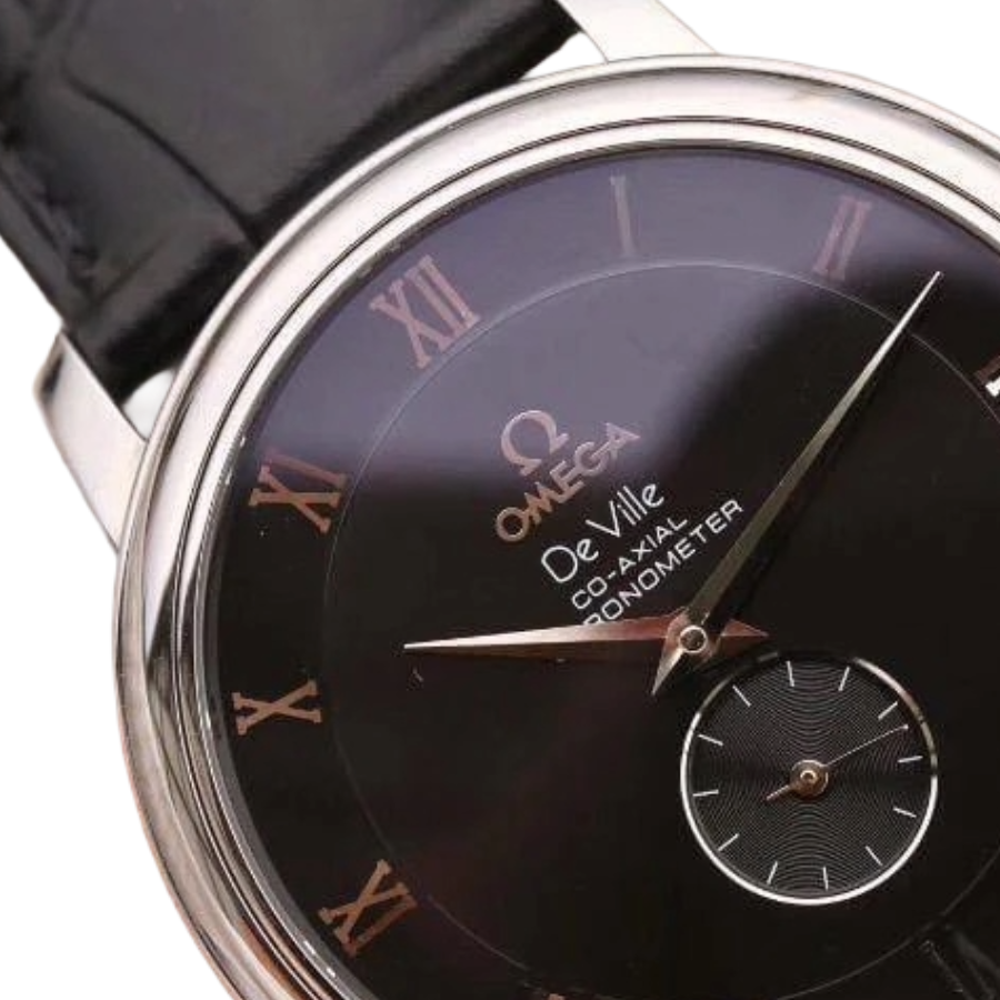 Durable Omega De Ville Prestige Black Dial 4813.50.01 Exact Replica 1: 263