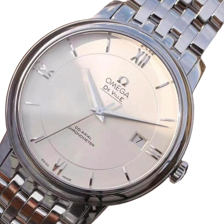 Reliable Omega De Ville Prestige White Dial 424.10.37.20.02.001 Precision Clone 265