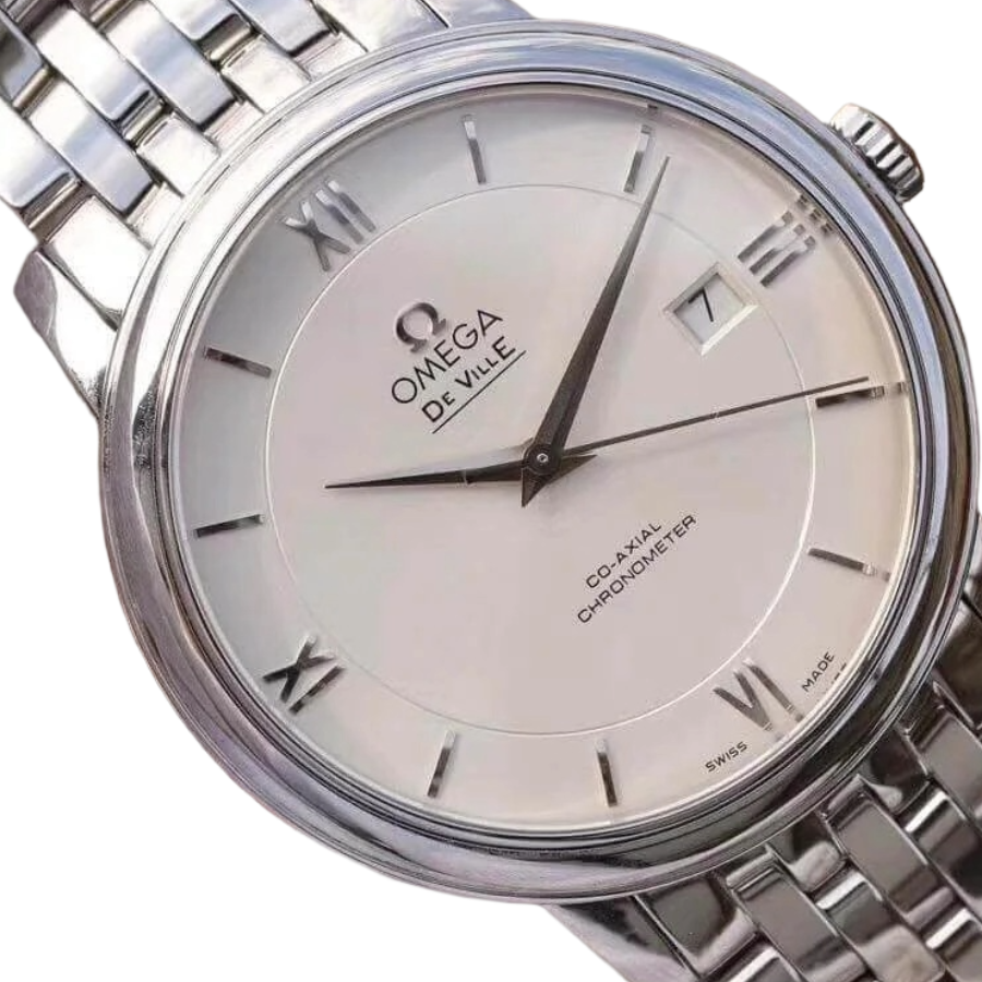 Reliable Omega De Ville Prestige White Dial 424.10.37.20.02.001 Precision Clone 265
