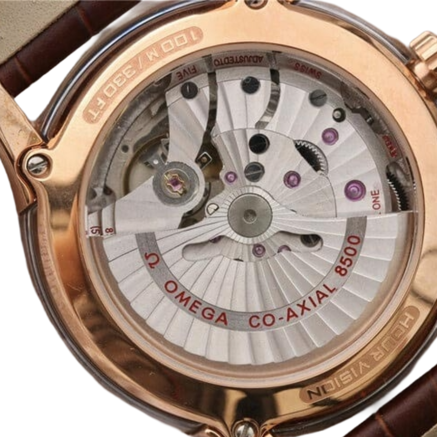 TopPick Omega De Ville Rose Gold Case 431.63.41.21.02.001 Swiss Super Clone 267