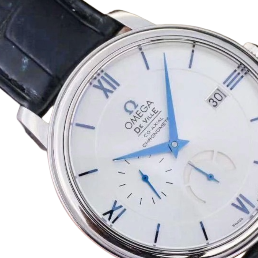 MultiPurpose Omega De Ville White Dial 424.53.40.21.04.001 Mirror Clone Quality 269