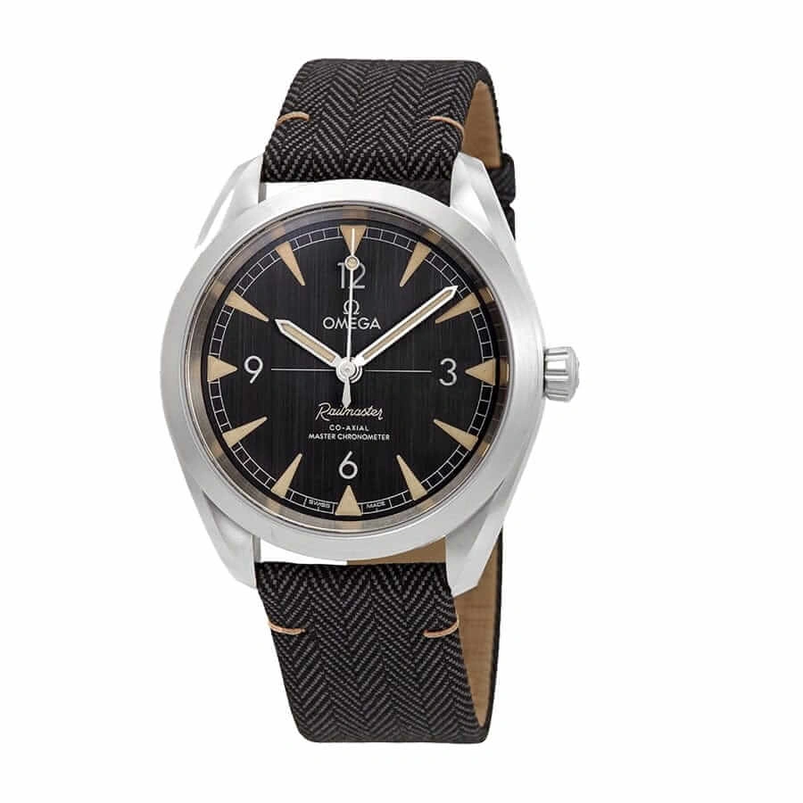Thermal Omega Railmaster Co-Axial Master Chronometer Black Dial 220.12.40.20.01.001 Detailed Replica 273