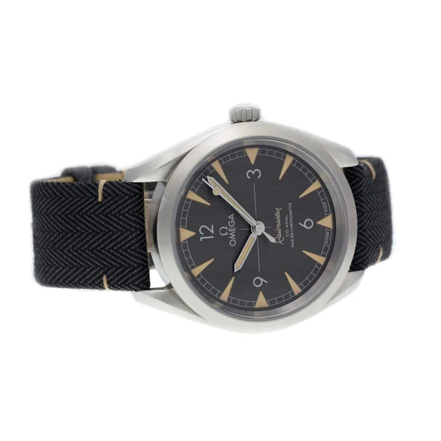 Thermal Omega Railmaster Co-Axial Master Chronometer Black Dial 220.12.40.20.01.001 Detailed Replica 273