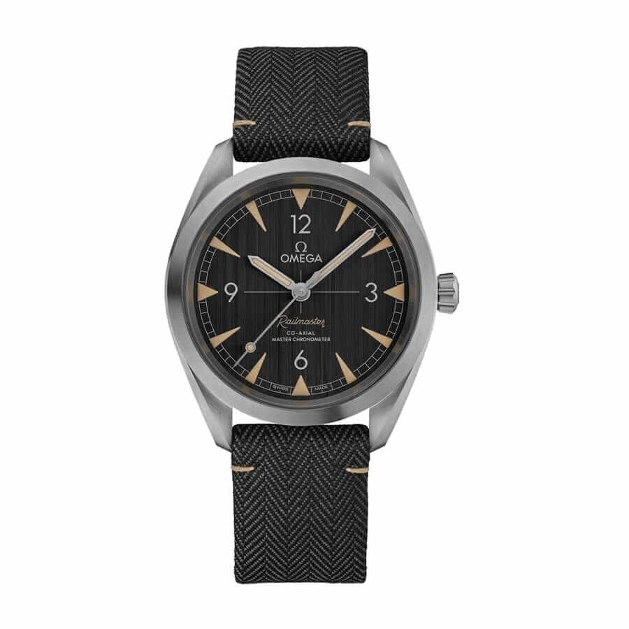 Thermal Omega Railmaster Co-Axial Master Chronometer Black Dial 220.12.40.20.01.001 Detailed Replica 273