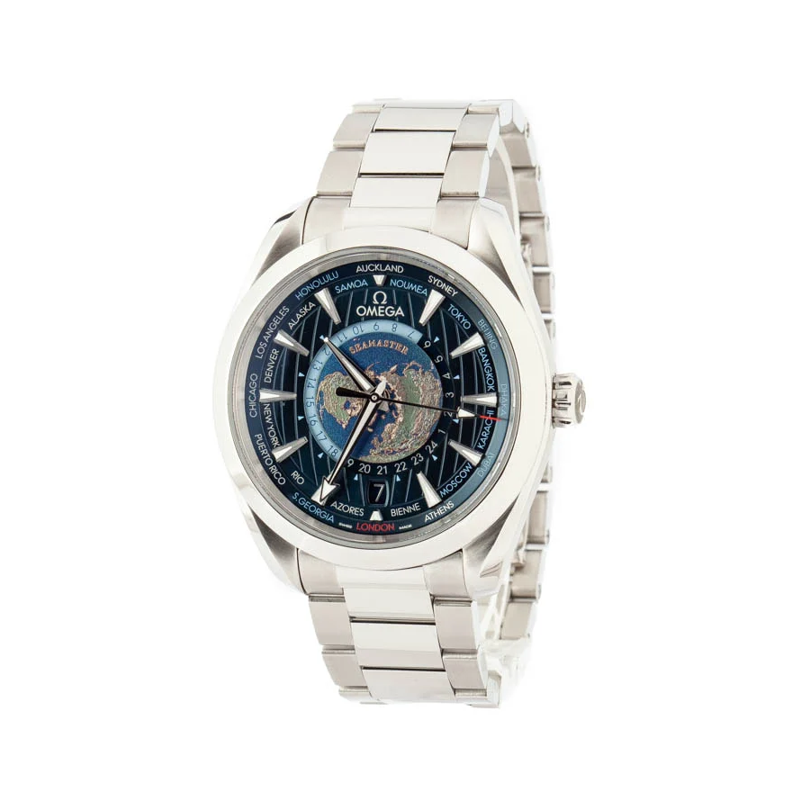 Omega Seamaster Aqua Terra Worldtimer 220.10.43.22.03.001 Signature Clone 1: EasyMatch 285