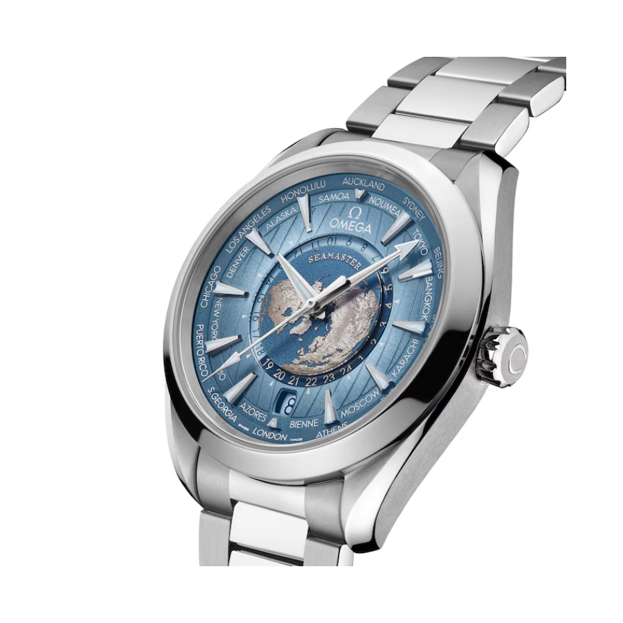 Omega Seamaster Aqua Terra Worldtimer 220.10.43.22.03.001 Signature Clone 1: EasyMatch 285