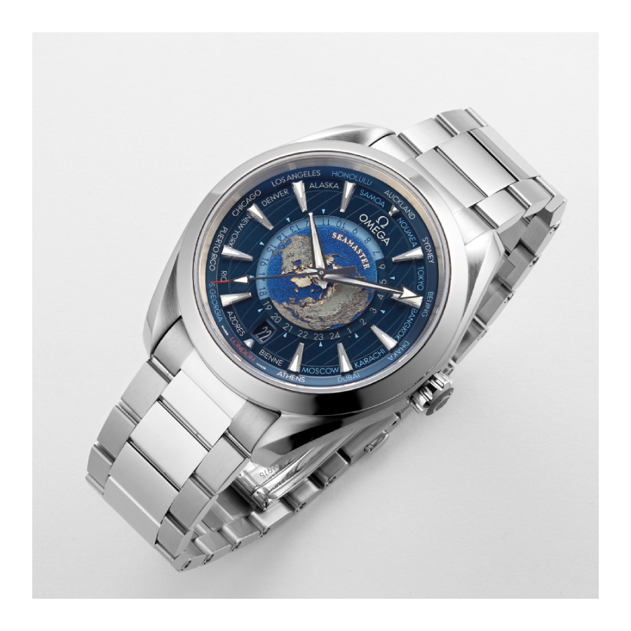 Omega Seamaster Aqua Terra Worldtimer 220.10.43.22.03.001 Signature Clone 1: EasyMatch 285