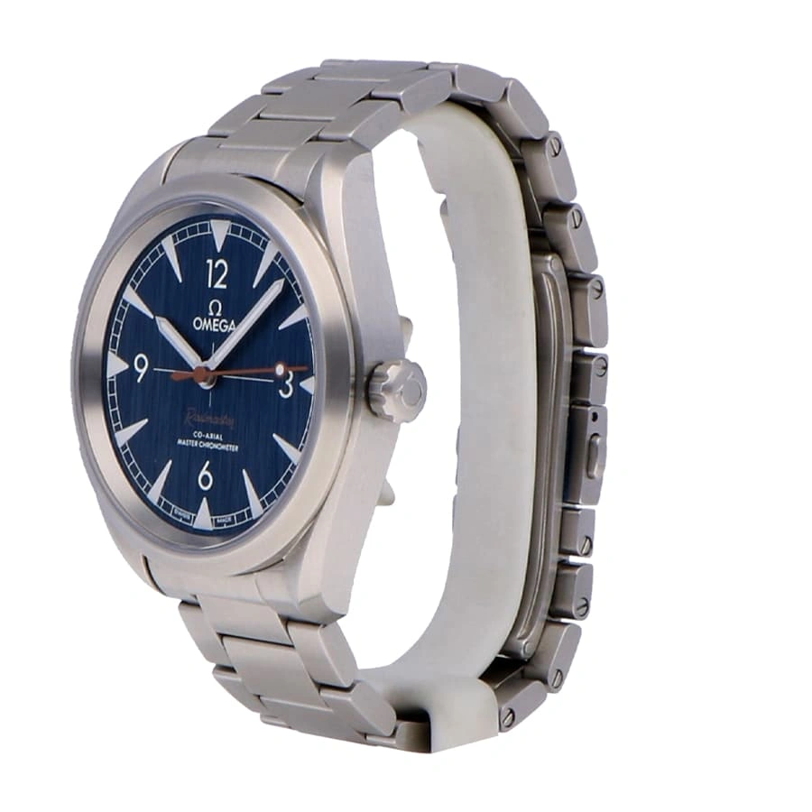 Snug Omega Seamaster Railmaster Co-Axial Master Steel 220.10.40.20.03.001 Collector’s Clone 1: 320