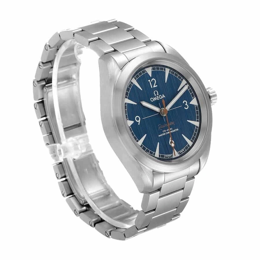 Snug Omega Seamaster Railmaster Co-Axial Master Steel 220.10.40.20.03.001 Collector’s Clone 1: 320