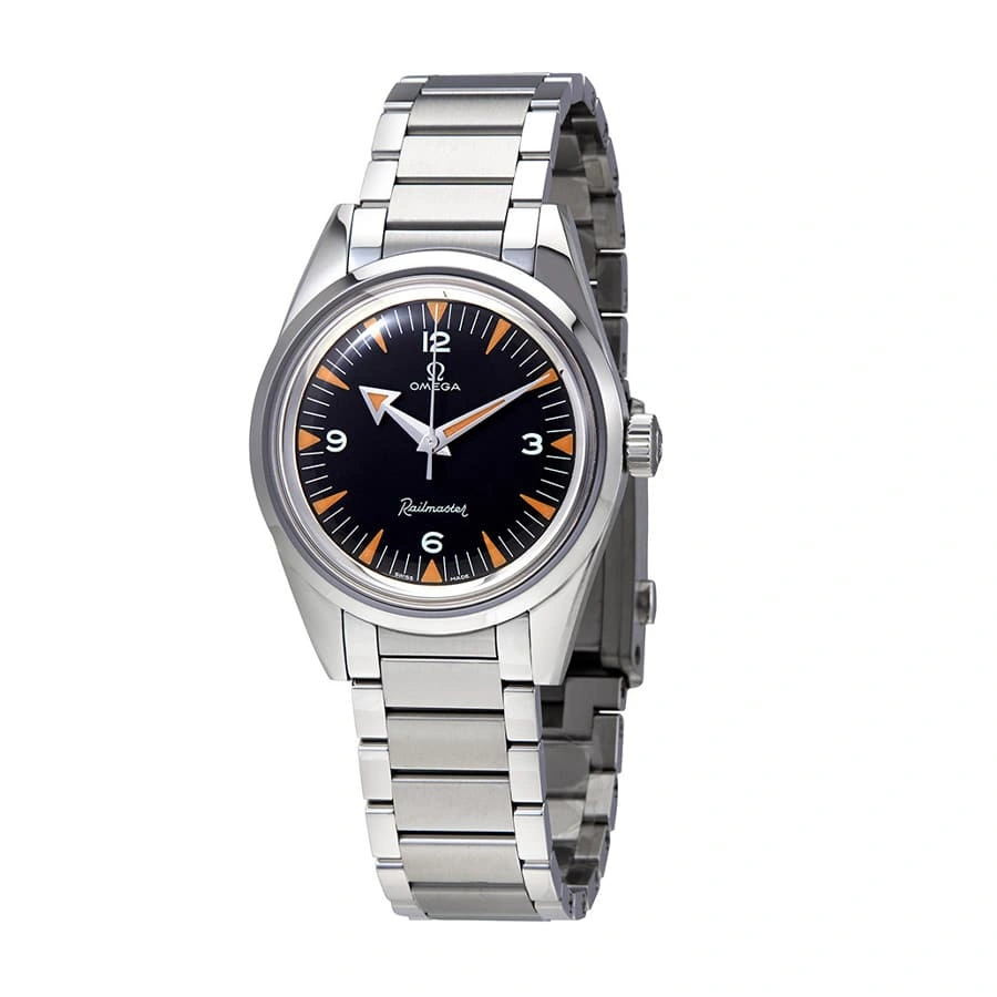 FlexibleFit Omega Seamaster Railmaster Steel 220.10.38.20.01.002 Masterpiece Replica 319
