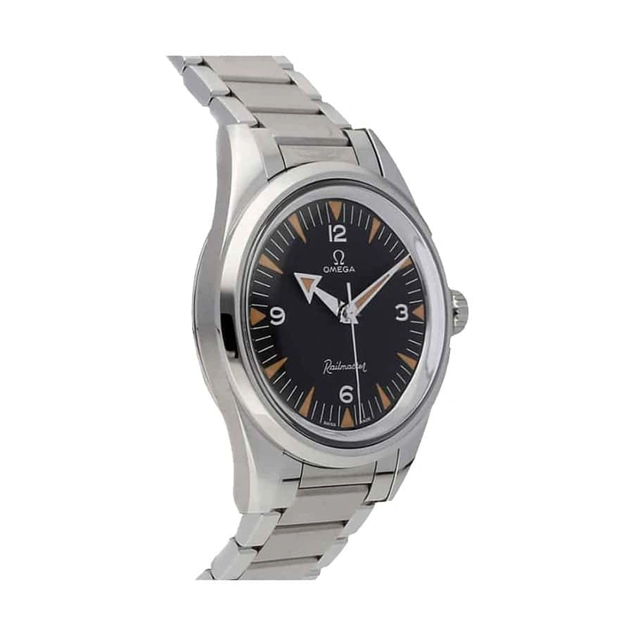 FlexibleFit Omega Seamaster Railmaster Steel 220.10.38.20.01.002 Masterpiece Replica 319