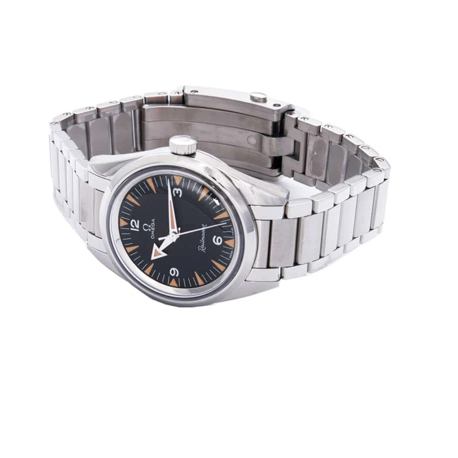 FlexibleFit Omega Seamaster Railmaster Steel 220.10.38.20.01.002 Masterpiece Replica 319