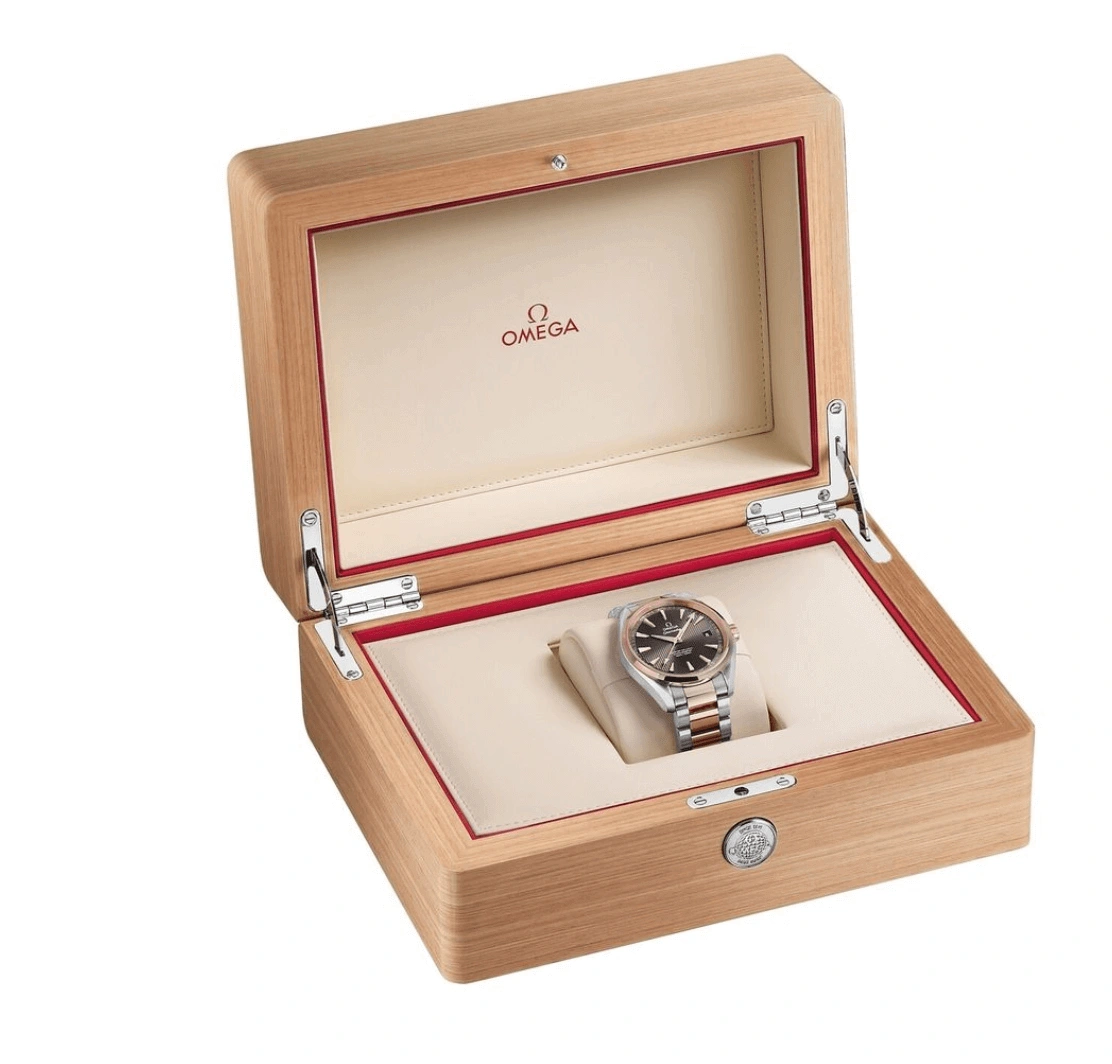 Omega Watch Box Set Authentic Copy 1: Upgraded 988