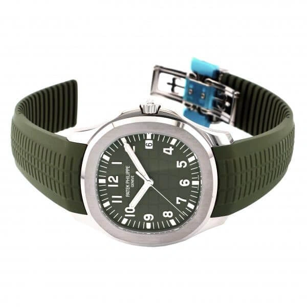 Thermal Patek Philippe Aquanaut 5168G “Jumbo” White Gold Deluxe Clone 1: 344