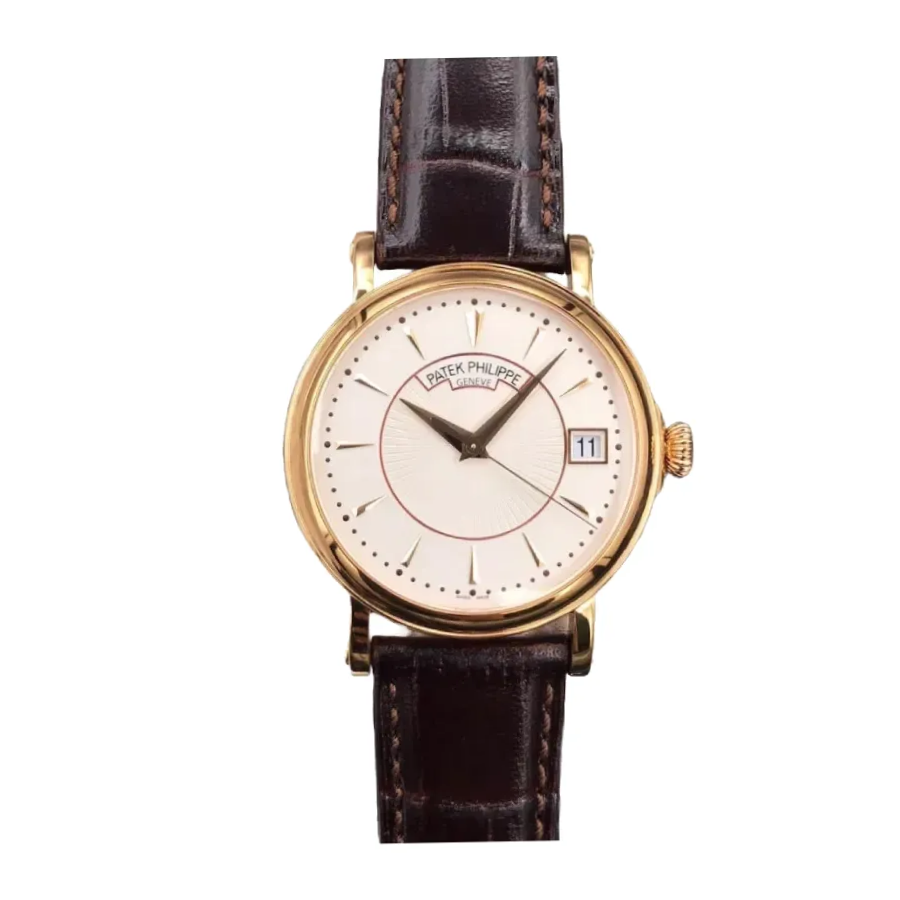 FastDry Patek Philippe Calatrava 5153J-001 “Yellow Gold Officer’s Case” Deluxe Replica Edition 357