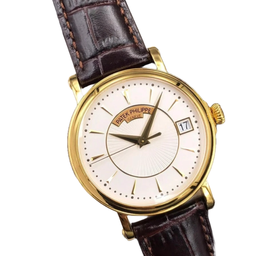 Patek Philippe Calatrava 5153R-001 “Rose Gold Officer’s Case” Superior Replica Seasonal 356
