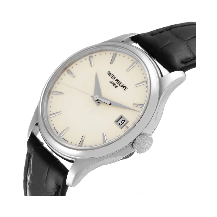 Patek Philippe Calatrava 5227G-010 “White Gold Officer’s Case” Top Replica 1: SmoothTexture 358