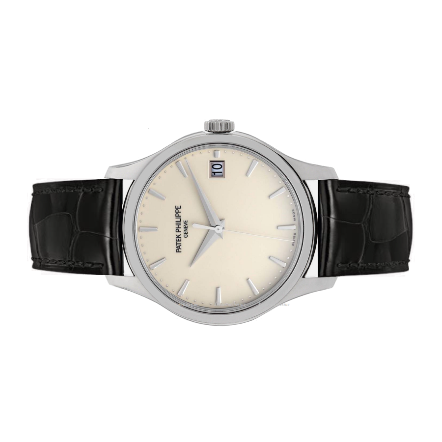 Patek Philippe Calatrava 5227G-010 “White Gold Officer’s Case” Top Replica 1: SmoothTexture 358