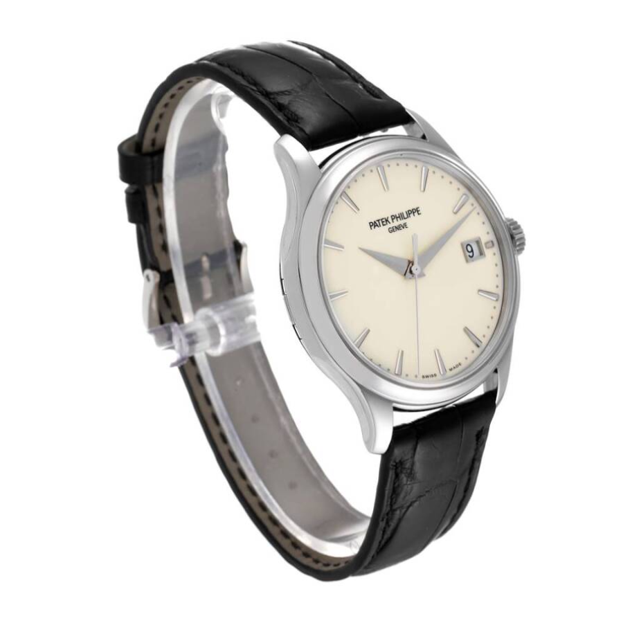 Patek Philippe Calatrava 5227G-010 “White Gold Officer’s Case” Top Replica 1: SmoothTexture 358