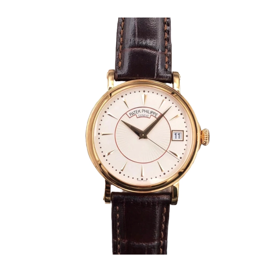 Patek Philippe Calatrava 5227J-001 “Yellow Gold Officer’s Case” Precision Clone Durable 361