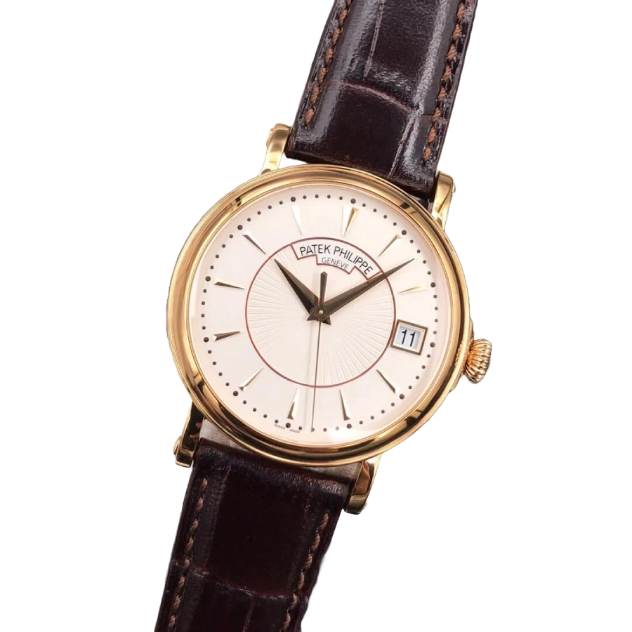 Patek Philippe Calatrava 5227J-001 “Yellow Gold Officer’s Case” Precision Clone Durable 361